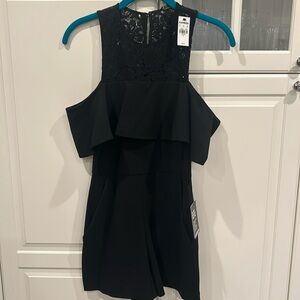 Brand new express cold shoulder romper